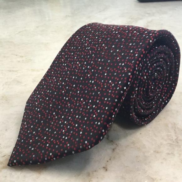 SYNERGY STAIN RESISTANT SILK TIE - Picture 6 of 8